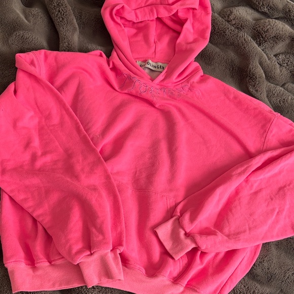 Ottolinger Tops - OTTOLINGER Pink Women's Hoodie